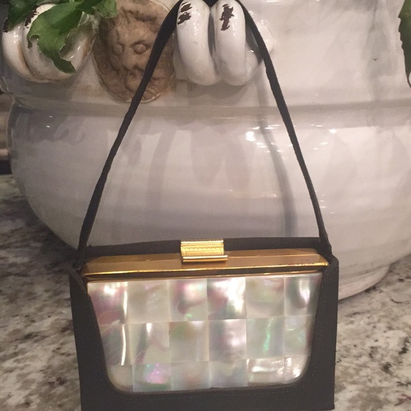 Elgin American (signed) carry all compact purse - Picture 5 of 8